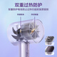 Midea Hair Dryer Home Portable Hair Dryer Negative Ion Hair Care High Wind Constant Temperature Quick-drying Hair Dryer Student Dormitory Available for Men and Women Holiday Birthday Opening of School Gifts Aurora Purple丨1600W丨200 Million Negative Ions