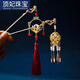 DING Fei (DING FEI) ancient style Hanfu hair accessories lantern tassel hairpin retro style palace fairy fresh hairpin one hairpin (J276) B07-301 color random