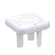 Socket protective cover children's anti-shock plug hole protective cover baby baby switch plug hole plug safety plug socket protective cover-3 plugs-white-1