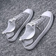 Sakura Maquillage Spring and Summer Chaussures en toile pour hommes Chaussures décontractées Chaussures pour hommes Boots Fashion Breatch Boes Chaussures Sports Chaussures Boys petites chaussures blanches Men MD-6636 GARI 44