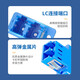 HAILE海乐 光纤适配器电信级LC-LC双工耦合器 LC法兰盘光纤对接头延长器光纤转接头 1个装 LC-2S-1