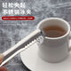 Extra long and thickened stainless steel ice cube tongs, bread tongs, food tongs, fruit tongs, lemon milk tea shop special tools, thickened large size, 20* pieces