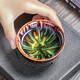MULTIPOTENT built tea set Kung Fu tea cup kiln turned into master cup gentleman cup 2 pack accompanying gift box set gift