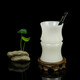 Platin xixi natürlicher Jade-Stifthalter Schritt für Schritt zu High-End-Büro-Desktop-Ornamenten Studienzimmer High-End Memorial Geschenke für Älteste Lehrer C12808 [Fast morgen]