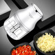 KACHeeG multifunctional electric garlic masher, garlic grinder, household mini cooking machine, garlic crusher, garlic crusher, garlic machine MOZI Mozhi electric garlic masher, small size