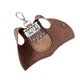 Mashalanti Bag Key Bag Pequeño Bolsa Pequeña Multi -Función Clip Clutch CAR CUPERA DE CUBIERTA RETABLE DE CUMPLEAÑOS PARA BIEDO MARIDO COLOR BROW