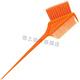 
Manica hair dye brush soft hair pointed tail comb professional baking brush double-sided highlighted comb hair dyeing barber shop tools double-sided pointed tail dyeing brush [Simple gray-1160]