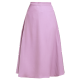 Wei Feng Skirt Women's Early Autumn New Women's Fashion Mid-Length High Waist Slim Covering Crotch A-Line Skirt Purple M