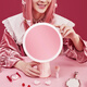 99% new Panasonic LED makeup mirror Laiying series smart mirror light makeup mirror with light portable dressing table small mirror 520 gifts Chinese Valentine's Day gift for girlfriend HHLT0640PL