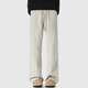 
FOG SKY casual pants for men's autumn drooping and slightly flared pants for trendy loose American diagonal pants for men's wide-leg outdoor straight pants YY-1105 m white regular S (recommended 95-105Jin [Jin equals 0.5 kg])