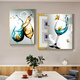 Yusenyi Restaurant Electric Meter Box Two-Link Decorative Painting Light Luxury No-Puncture Distribution Box Main Switch Box Covering Multimedia Box 15838/15839 40*60 (accommodation 30*50) Left Sub-Push Push Pull