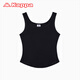 Kappa (Kappa) Kappa vest women's short inner wear high elastic slim ribbed cotton breathable bottoming sling fitness underwear for women