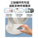 AUCMA Silent Timing Air Circulation Fan/Light Sound Home Bedroom Bedside Electric Fan/Desktop Small Fan Office Fan/Desktop Small Desk Fan R910(Y)