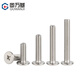 Guwanji 304 stainless steel thin flat head screws CM cross recessed flat head screws notebook digital machine screws M2x3x4 100 pieces