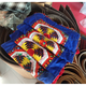 Andere Babyschädel traditionelle Vier-Streifen-Back-Taschen altmodische Xiamen Zhangquan Fujian South Skull Traditioneller Babyschädel Stoff Rückenstil Dicked handgefertigt