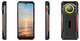 Écran Jeyu Hongsha M60 Smartphone Écran résistant à l'explosion d'explosion extérieure Téléphone mobile à l'épreuve des téléphones mobiles imperméable GPS Satellite GPS Position de 15000 mAh Batterie élevée Mémoire d'obsidienne Black (accès complet du réseau complet) 12 + 256