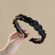 Chimera (CHIMERA) Korea wide-brimmed versatile headband women's braided wig hair hoop fiber silk forest hairpin hair accessories girl birthday gift