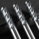 70-degree 4-edge tungsten steel milling cutter U-shaped groove CNC stainless steel special extended high-efficiency rough-finish integrated dynamic end mill 70-degree dynamic milling high-efficiency cutter 6*24*6D*75L
