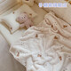 Pu Fuao ins milk velvet blanket baby blanket spring autumn winter baby blanket coral velvet blanket newborn kindergarten quilt squirrel style 90*130cm
