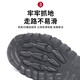 足力健艾爸爸足力健老人鞋男夏季透气网面中老年爸爸鞋宽胖脚46大码防滑加肥 A8891深灰（男款） 42 (260mm)