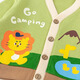 
Dudu Girls Knitted Cardigan Children's Jacket Autumn Baby Top Boys Clothes Baby Long Sleeve Children's Clothes Autumn Style Beige WT673 90
