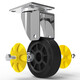 
Xinyue Changhui flatbed truck small push truck hand truck pull truck hand truck small trailer folding steel plate truck load bearing about 1000 Jin [Jin equals 0.5 kg]
