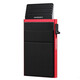 Qimo Anti-Magnetic Automatic Card Bag and Card Cover Shield RFID RFID Anti-theft Bank Card clip NFC Card de gran capacidad Gris