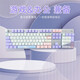 罗技（Logitech）K845机械键盘   机械键轴 有线机械键盘 电竞办公游戏台式外接笔记本电脑 K845红轴-薰衣兔）