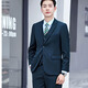 Aoshengkou New China Post Work Clothes Winter Men's and Women's Suits Post Office Savings Bank Jacket Overalls Western Postal Men Blue Green Suit+Trousers XL