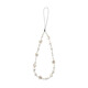 Neue Mobiltelefonkette Mobiltelefon Lanyard Perle Bogen Perlen Hanging Chain Accessoires Mobilfunkkoffer Schlüsselbund Anhänger K3271 Fünf-Punkte-Stern-Mobilfunk-Mobilfunk-Mobilfunkkette