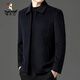 Veste en laine de pics (Tucano) pour hommes Spring et automne haut de gamme haut de gamme d'âge moyen veste en laine pour hommes gris xl 180