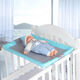 
LNGA LANDGRE universal crib game bed baby children diaper table finishing table newborn massage table touch changing table gem blue storage bag