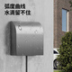 International Electrician Stainless Steel Waterproof Box Kitchen Socket Fireproof Cover Outdoor Metal Switch Waterproof Cover Type 86 Outdoor Waterproof Sun Protection Type 86 One Person