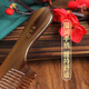 Fujiaojiang Authentic Natural Cow Horn Peigt Birthday Gift Bijie Cadeau pour la petite amie de professeur Mère femme Cœur pratique
