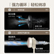 美的电风扇空气循环扇家用落地扇立式节能风扇轻音低噪大风量转页扇卧室宿舍台式摇头小型电扇 台立两用【高度1050mm】GAH24QC