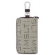 MashaLanti Men's Car Key Bag Waist Keychain Multifunctional Card Holder Zipper Key Bag Male Birthday Gift Practical for Boyfriend and Husband Y85 Gray