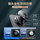 Qieli-Objektiv mit Volleinklebung geeignet für Huawei Mate60pro Mobiltelefon Fall Mate60 Magnetic Protective Case Flip Leder Ultra-dünn Anti-Fall Smart Window Case Mate60Pro/Pro+ Magnetische Version [Linsen Volleinzelusiv] Schwarz]