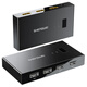 Shengwei KVM Switcher HDMI Видеоэкранный резак два в одном выходе на рабочем столе 4K60 Гц Ключи монитора ноутбука и USB -принтер Mouse DHK1202G