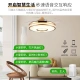 Best FIRSTGIA Fan Light Living Room Invisible Ceiling Fan Light Restaurant Electric Fan Bedroom Light Fan Integrated Frequency Conversion Remote Control Household Lighting 42 Inch Frequency Conversion Remote Control Three-color Dimming + Six-Gear Wind Speed