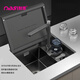 
Nasi Invisible Sink Bar Washing Basin Concealed Flip Cover Middle Island Table High Pressure Cup Washing Coffee Shop West Kitchen Small Sink 4839 Sink + Drain + Cup Washing Coffee