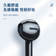 智国者（WITGOER）【3米加长线】电脑耳机有线入耳式带麦克风二合一台式机笔记本游戏耳麦电竞直播双孔插头圆头专用