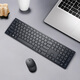 Conjunto de teclado y mouse inalámbricos Dell Teclado y mouse Oficina Hogar Computadora portátil Computadora de escritorio Periféricos comerciales USB externo KM5221W Negro
