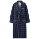 Yamulan Invierno 100 Coderero de algodón Basca de baño Batrocarril Pajamas engrosado de algodón de algodón puro Algodón largo Long Plus Sally Men's Estilo A1049-Tres en espesor de algodón de algodón engrosado de algodón interior y exterior 175 (XL)