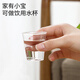 Meiya disposable cups 90ml*30 only tasting cups Thickened aviation cup liquor juice drink water cup