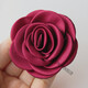 
Handmade three-dimensional rose fabric flower bouquet brooch head flower professional dress accessories off-white 6.5 cm