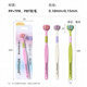 RAOYI Fat Donglai same three-sided toothbrush soft bristle adult men and women toothbrush 360 three-dimensional portable toothbrush 3
