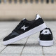 
Xtep men's shoes, sneakers, summer trendy breathable lightweight skateboard shoes, Korean style trendy street shooting casual shoes, men strongly recommended-[Leather Net] Black and White 7027 44