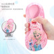 Disney Elsa Princess Children's Slippers Summer Girls' Cave Shoes 2025 New Baby Garden Shoes Girls' Baby Anti-Slip F2525 Light Purple 17 cm 180