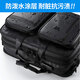 Sanwa Versorgung Computerbeutel tragbare wasserfeste Notebook-Beutel mit großer Kapazität Multifunktional Rucksack Männer One-Shoulder Aktentasche Schwarz 15,6 Zoll