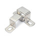 Deer color 304 stainless steel square card square card square tube buckle horse riding clamp ohm right angle bracket clamp U-shaped tube card card 40*20 square tube